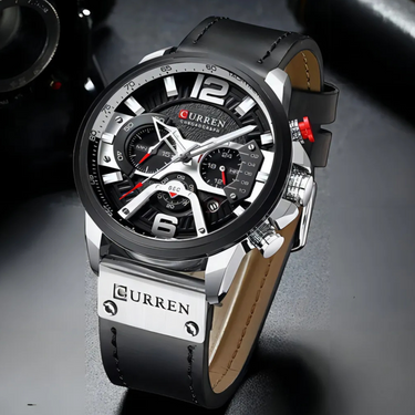 CURREN 8329 NEGRO PLATEADO